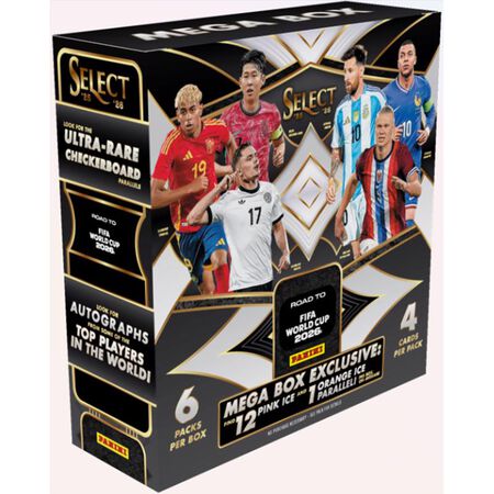 Soccer Trading Cards 2025/26 Mega Box