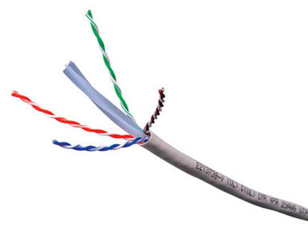 Vanco Gray 1000 ft. L Networking Cable - Sold by the foot