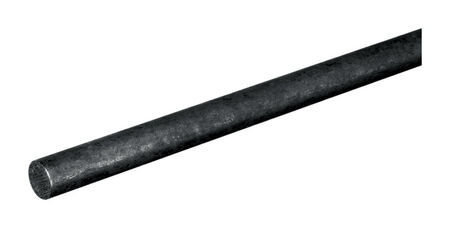 Boltmaster 3/8 in. Dia. x 4 ft. L Hot Rolled Steel Unthreaded Rod