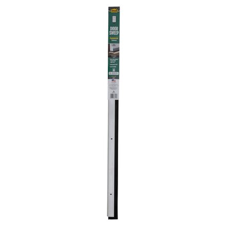 M-D Building Products Silver Aluminum Sweep For Doors 36 in. L X 1.88 in.