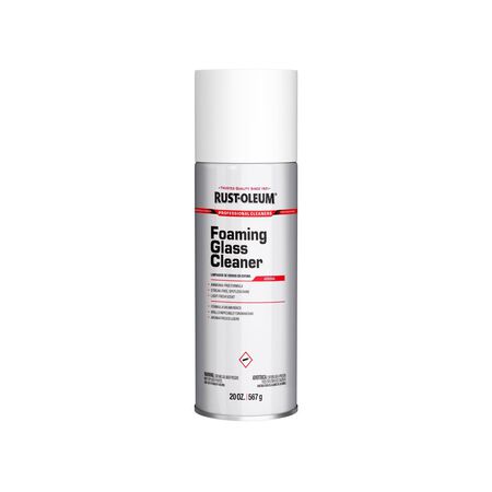 Rust-Oleum Professional Cleaners No Scent Glass Cleaner 20 oz Foam