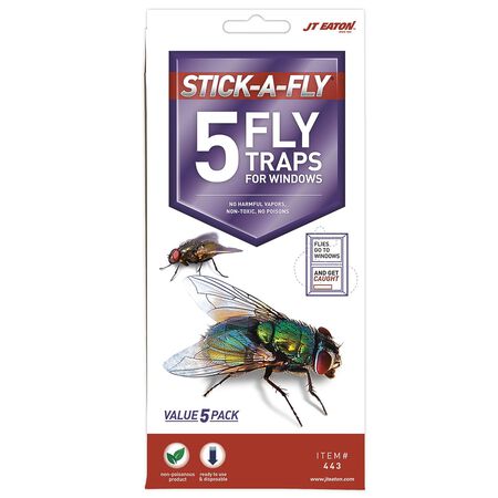 Jt Eaton Stick-A-Fly Fly Trap 5 Pack