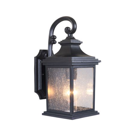 Craftmade Gentry 1 Light Small Outdoor Wall Lantern in Midnight