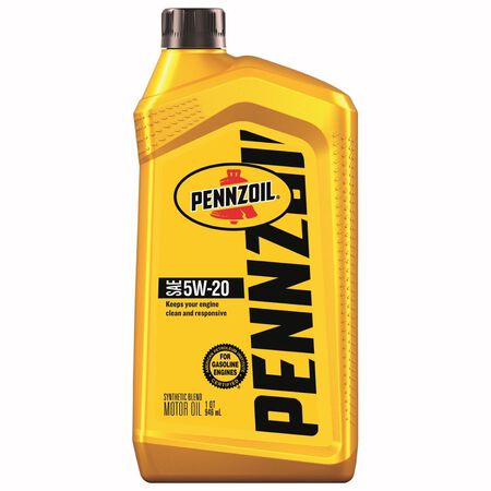 Pennzoil 5W-20 4-Cycle Synthetic Blend Motor Oil 1 qt 1 pk