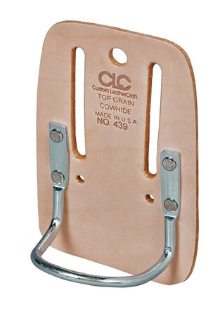 Clc 1 Pocket Leather Hammer Holder 3.9in. L x 5.8in. H Tan