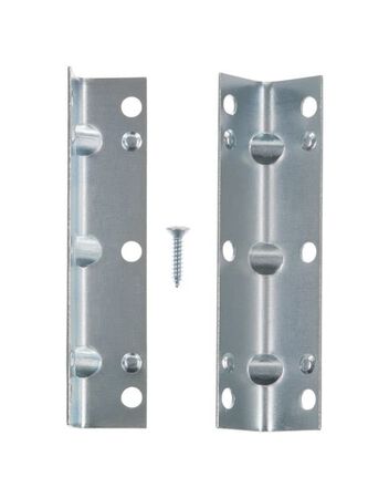 Ace 3-1/2 in. H X 2.238 in. W X 3-1/2 in. D Zinc Inside Corner Brace