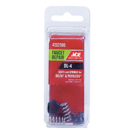 Ace For Delta/Peerless 1/2 in.-24 Plastic/Metal Faucet Seats and Springs