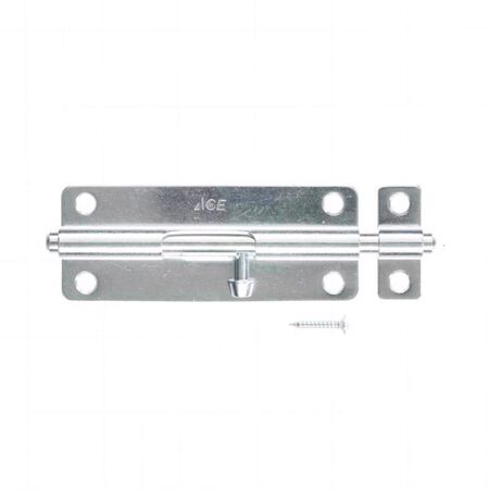 Ace 5 in. L Zinc-Plated Steel Barrel Bolt 1 pk