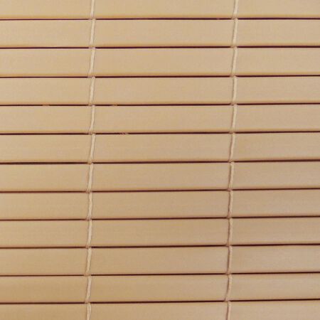 Radiance Vinyl Rollup Shade 96 in. W X 72 in. H Bamboo Cordless