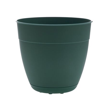 Bloem Dayton 7.5 in. H X 8 in. D Plastic Planter Turtle Green