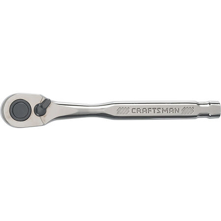 Craftsman 1/4in. Drive Metric And SAE Pear Head 120 Teeth