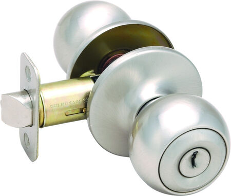 Door Lock Entry Helena Satin Nickel