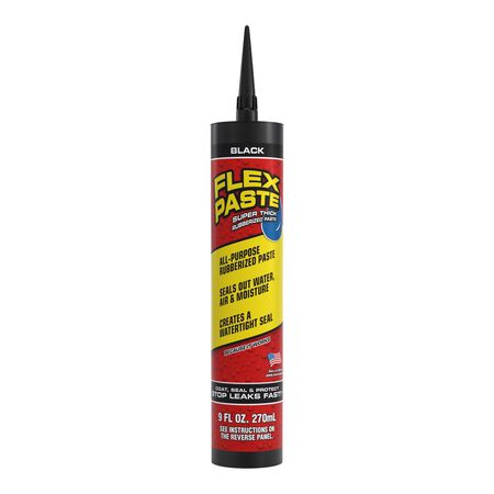 Flex Seal Family of Products Flex Paste Black Rubberized Paste 9 fl. oz.