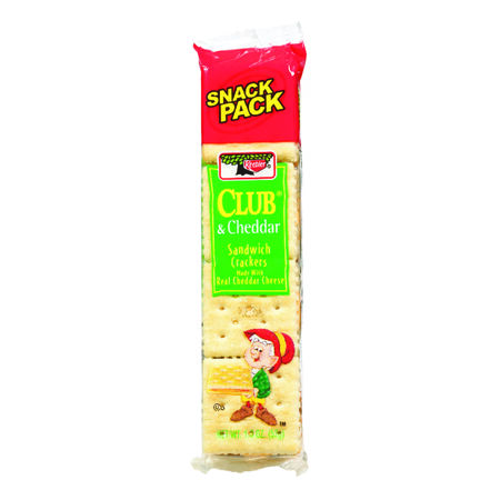Keebler Club and Cheddar Crackers 1.8 oz Pouch
