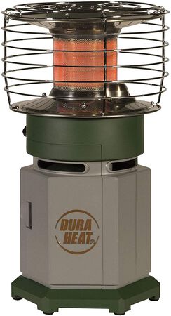 Dura Heat LP10-360 Single Tank Portable 360 Degree Indoor Outdoor Propane Heater, 10,000 BTU