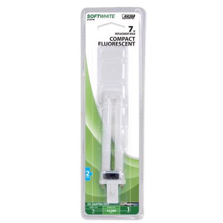 Feit Electric 7 W Pl 5.31in. L Cfl Bulb Soft White Compact 2700 K 1 Pack