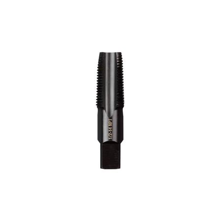 Milwaukee SAE 1/2-14 NPT in. Straight Flute Taper Tap