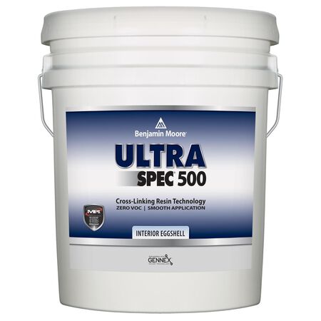 Benjamin Moore Ultra Spec 500 Eggshell Water-Based Paint Interior 5 Gallon