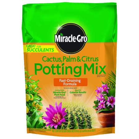 Miracle-Gro Cacti, Citrus and Palm Potting Mix 8 qt