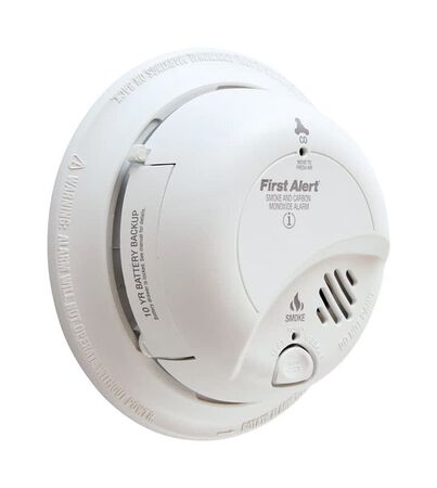First Alert Electrochemical/Ionization Smoke and Carbon Monoxide Detector 1 pk