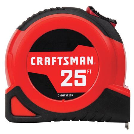 Craftsman 25in. L x 1in. W Tape Measure 1 Pack