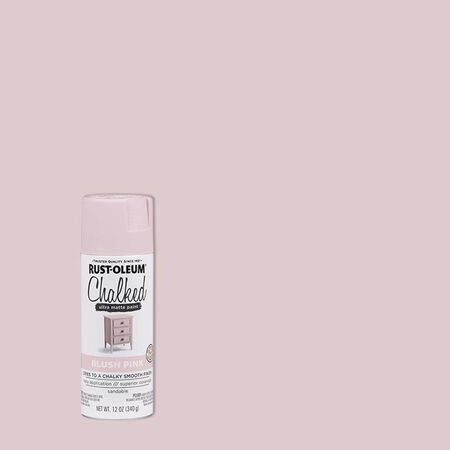 Rust-Oleum Chalked Matte Blush Pink Chalky Finish Paint 12 oz