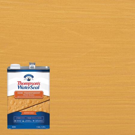 Thompson's WaterSeal Semi-Transparent Harvest Gold Water-Based Acrylic/Alkyd/Urethane Waterproofing