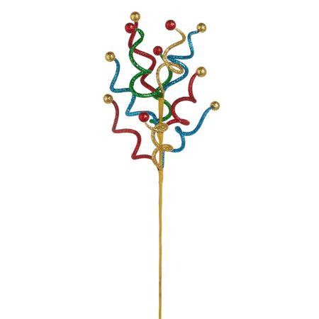 Raz 28.5 in. Multicolor Swirl Spray