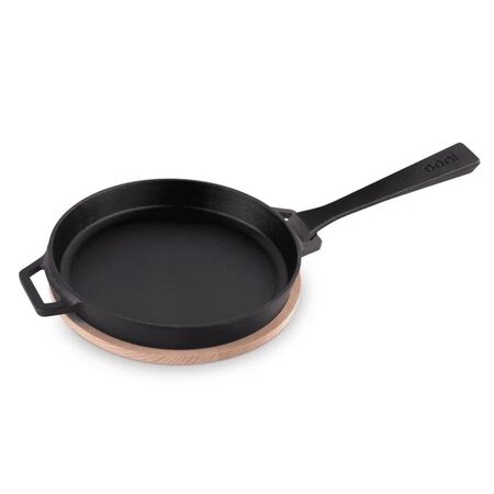Ooni Cast Iron Black Skillet Pan