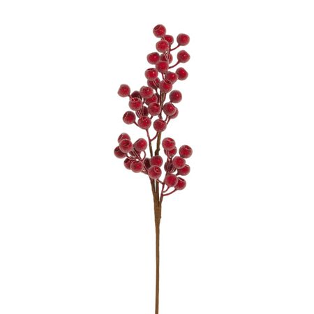 Raz 25 in. Sugared Berry Spray