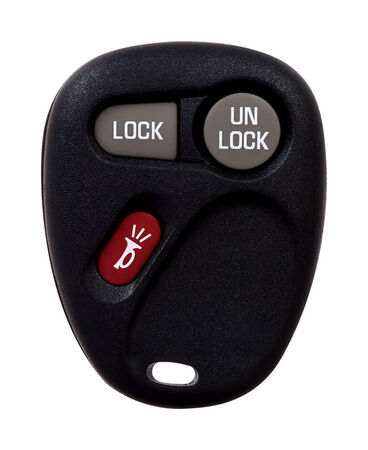 DURACELL Self Programmable Remote Automotive Replacement Key GM KOBLEAR1XT 3-Button Remote L Do