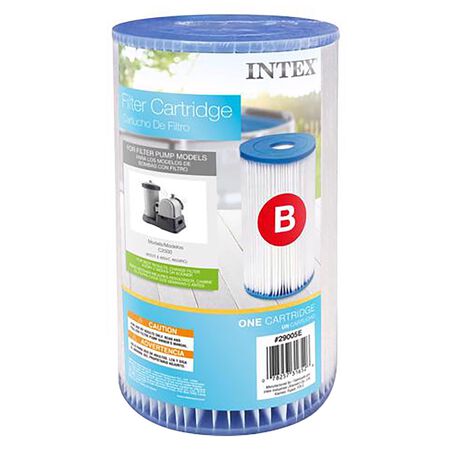 Intex Krystal Clear Pool Filter Cartridge 10 in. H