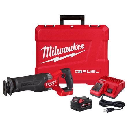 Milwaukee M18 FUEL Cordless Brushless Reciprocating Saw Kit (Battery & Charger)