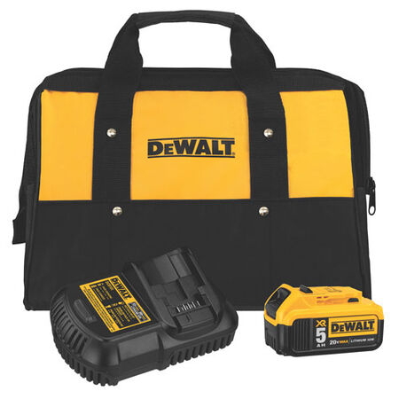 20V MAX* 5.0Ah Battery Charger Kit with Bag