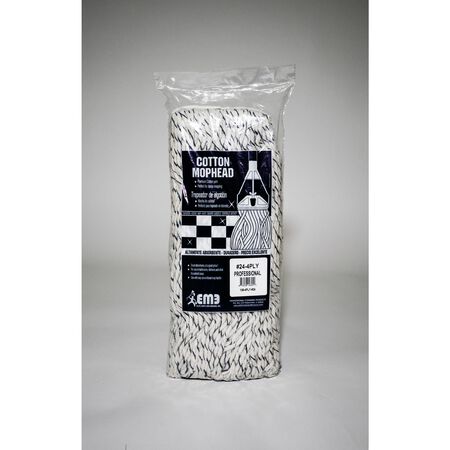 Elite Mops and Brooms #24 Cut End Cotton Mop Refill 1 pk