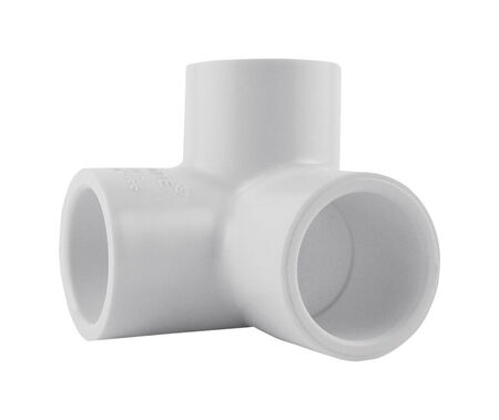 Charlotte Pipe Schedule 40 3/4 in. Slip X 3/4 in. D Slip PVC Side Outlet Elbow 1 pk