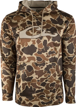 Drake MST Camo Performance Hoodie S Old School