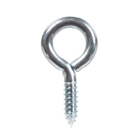 Hampton 11/32 in. D X 2-5/8 in. L Zinc-Plated Steel Screw Eye 200 lb. cap. 1 pk