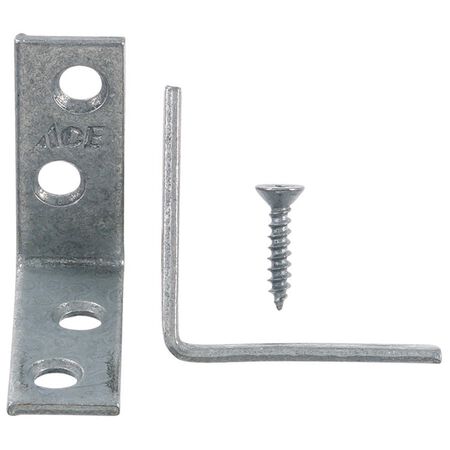 Ace 1-1/2 in. H X 2.75 in. W X 1-1/2 in. D Galvanized Steel Inside L Corner Brace