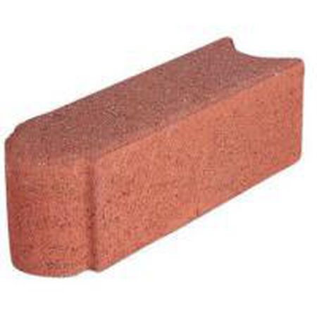 Edgestone River Red concrete edger 12"