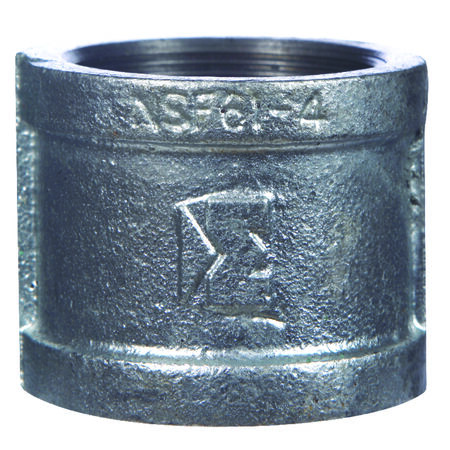 STZ Industries 1/4 in. FIP each X 1/4 in. D FIP Galvanized Malleable Iron Coupling