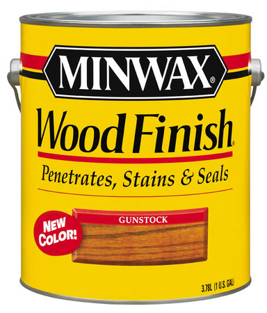 Minwax Wood Finish Transparent Oil-Based Wood Stain Gunstock 1 gal.