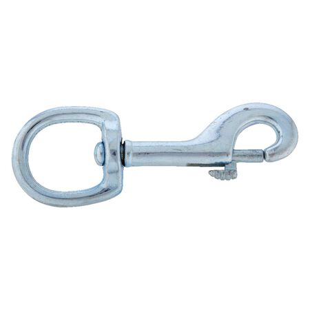Campbell 1 in. D X 4-5/8 in. L Zinc-Plated Iron Bolt Snap 100 lb