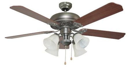Ellington Manor Ceiling Fan - Antique Nickel