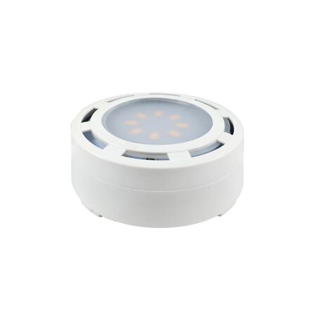 AmerTac AMERTAC Plug-In LED Under Cabinet Light Puck White 1000