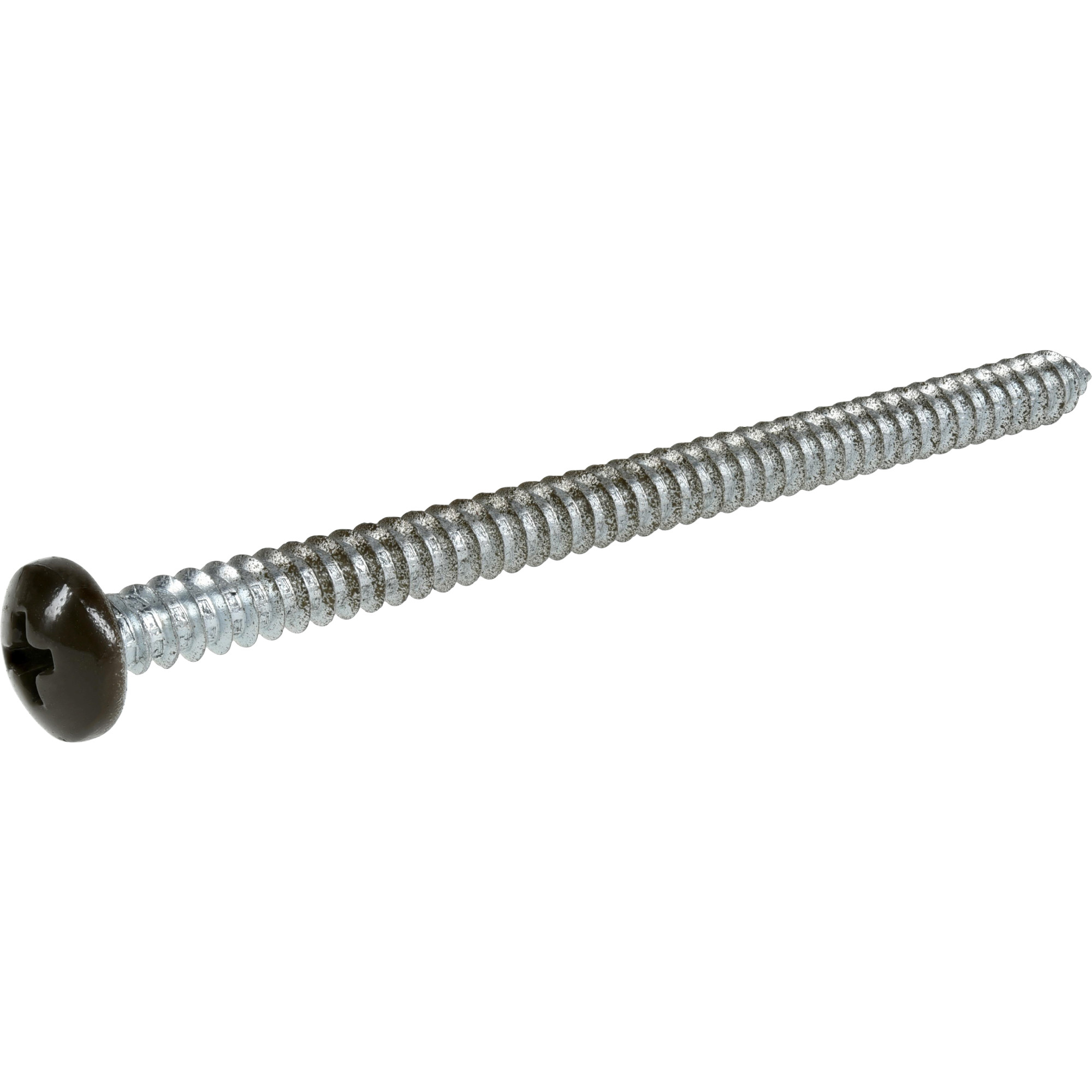Hillman Brown Pan-Head Phillips Sheet Metal Screws (#10 x 3 in.) - 50 pc