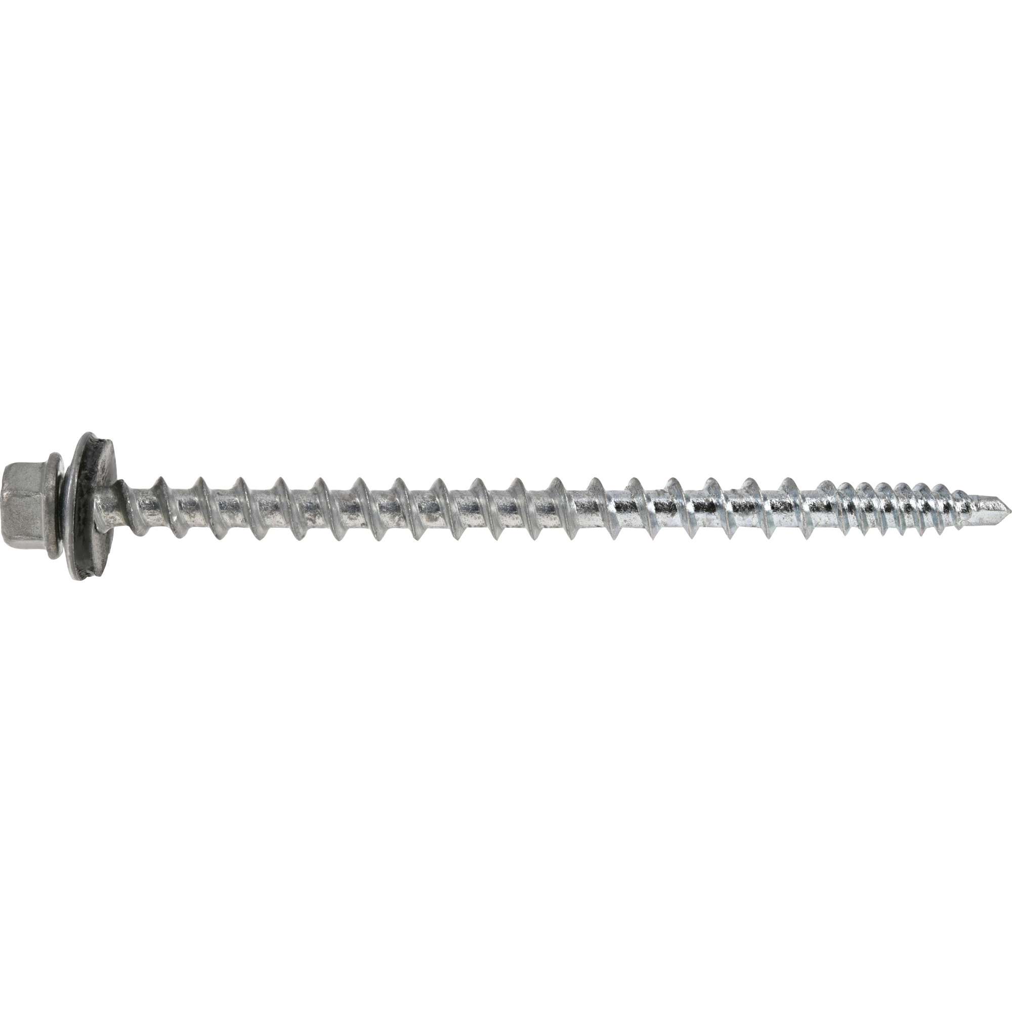 Power Pro Silver Self Drilling Metal-to-Wood Roofing Screws (#10 x 3 in.) - 250 pc