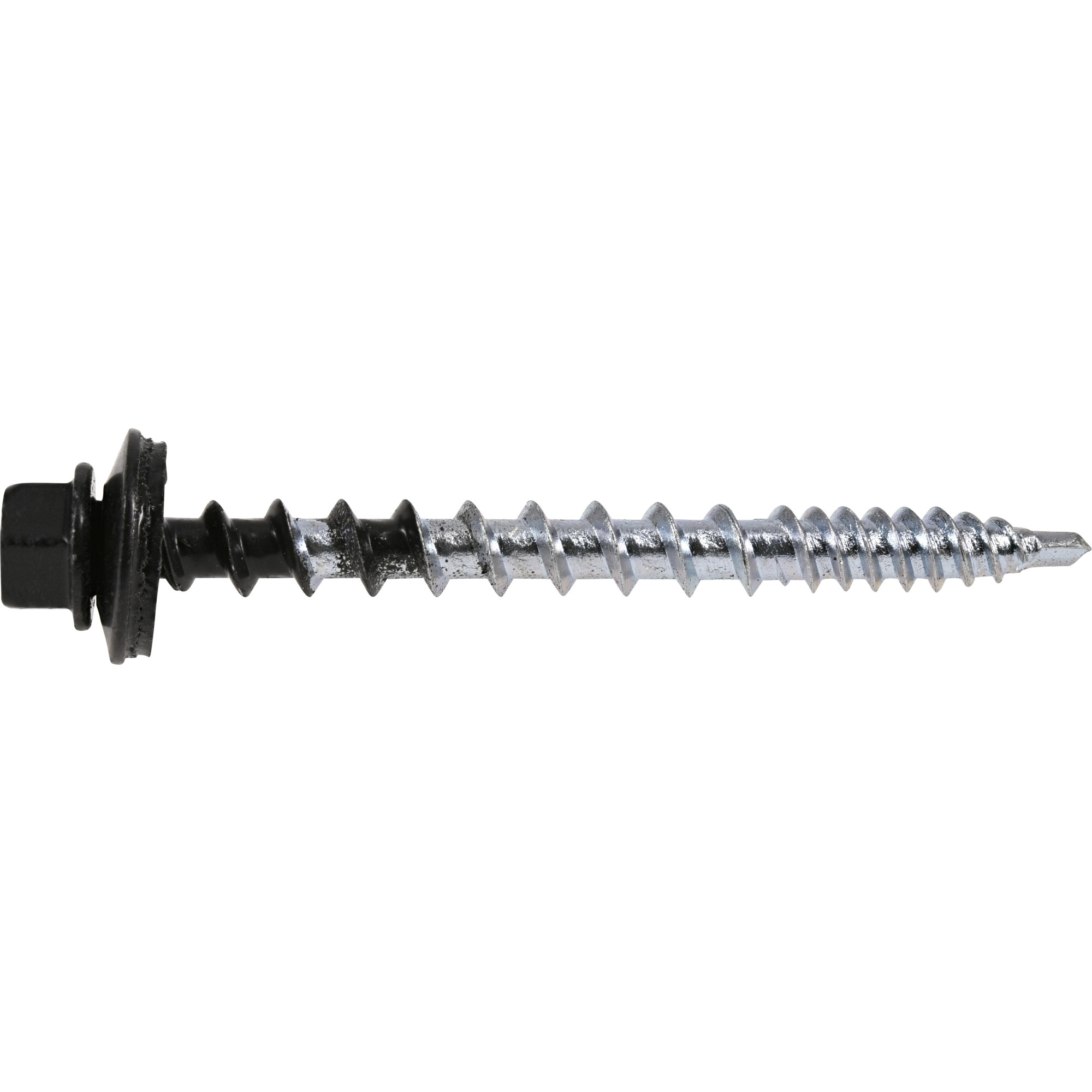 Power Pro Black Self Drilling Metal-to-Wood Roofing Screws (#10 x 2 in.) - 250 pc