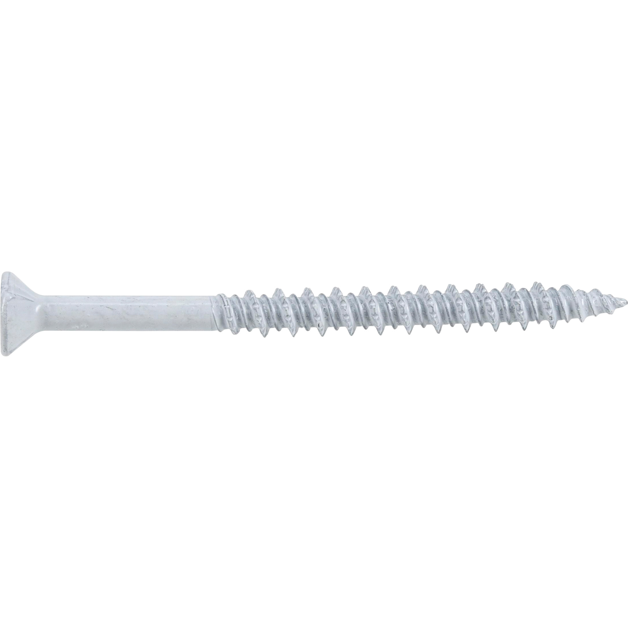 Power Pro White Flat-Head Concrete Screw Anchor (3/16 in. x 2-3/4 in.) - 100 pc