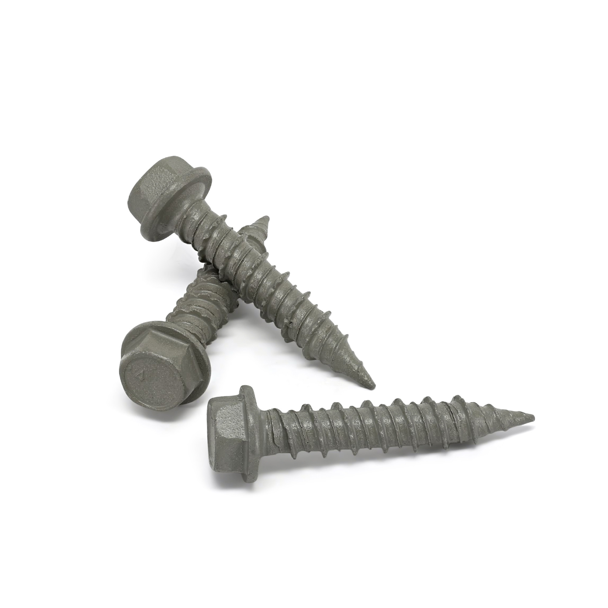 Power Pro 410 Stainless Hex Washer Concrete Screw Anchor (3/16 in. x 1-3/4 in.)100pc